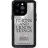 Game of Thrones: Tyrion Lannister Quote iPhone 15 Pro Waterproof Case
